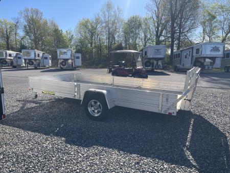 New 2023 Aluma 8114S-R-BT-SR Utility Trailer