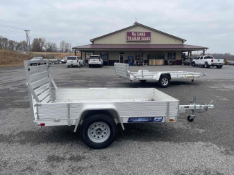 New 2023 Aluma 548S-TG-13SL Utility Trailer