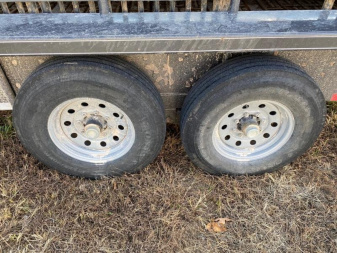 Used 2019 Coose Pipe bow Stock / Stock Combo Trailer