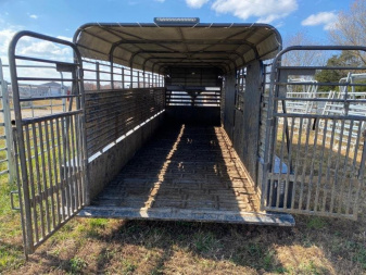 Used 2019 Coose Pipe bow Stock / Stock Combo Trailer
