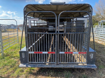 Used 2019 Coose Pipe bow Stock / Stock Combo Trailer