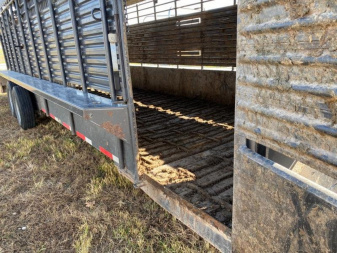 Used 2019 Coose Pipe bow Stock / Stock Combo Trailer