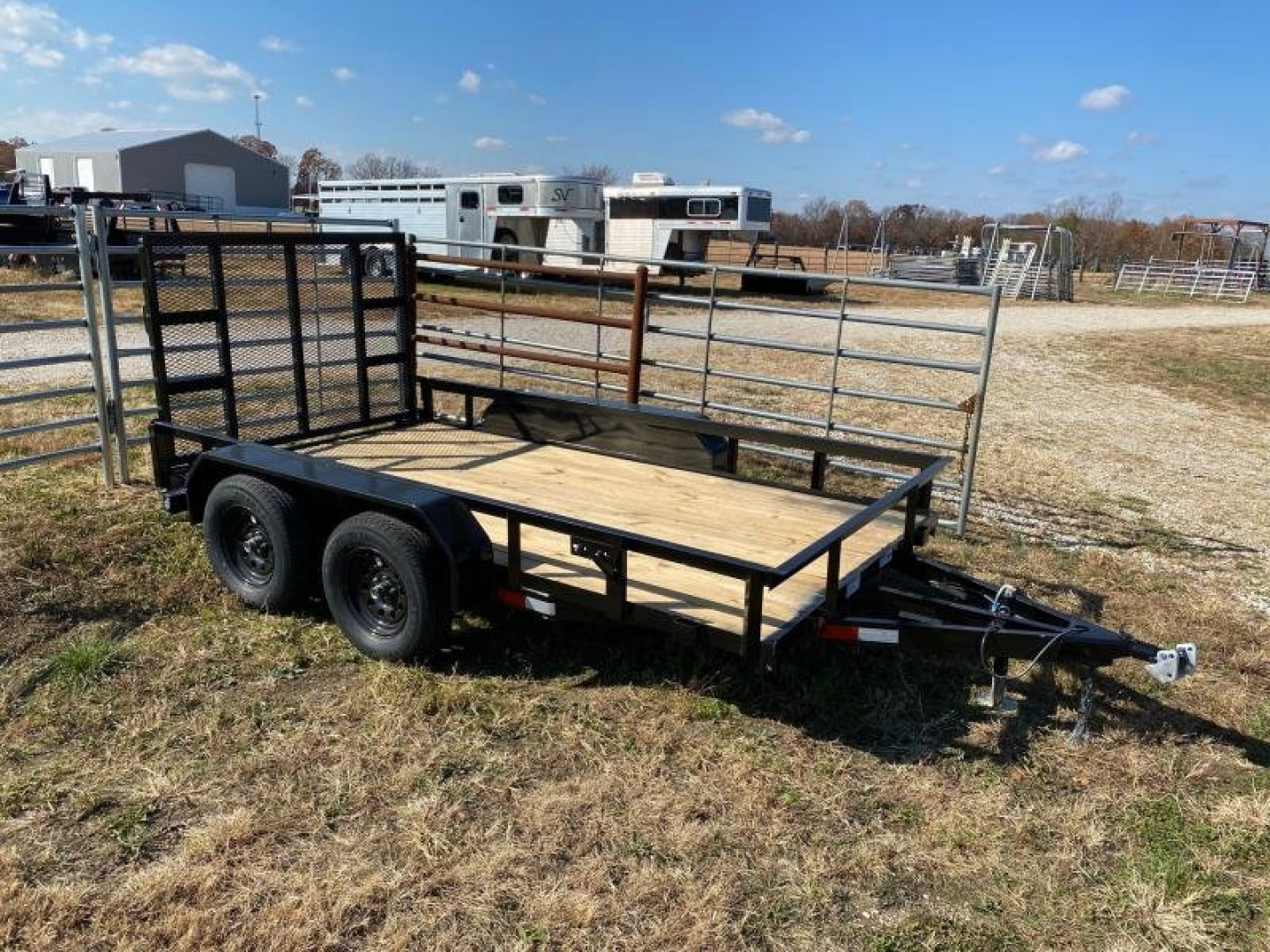 New 2023 STAG Trailers 12G Tandem Utility Trailer