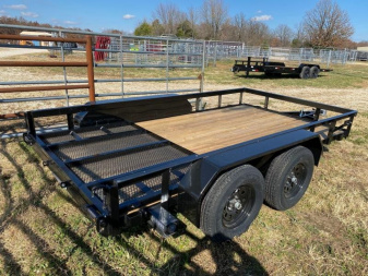 New 2023 STAG Trailers 12G Tandem Utility Trailer