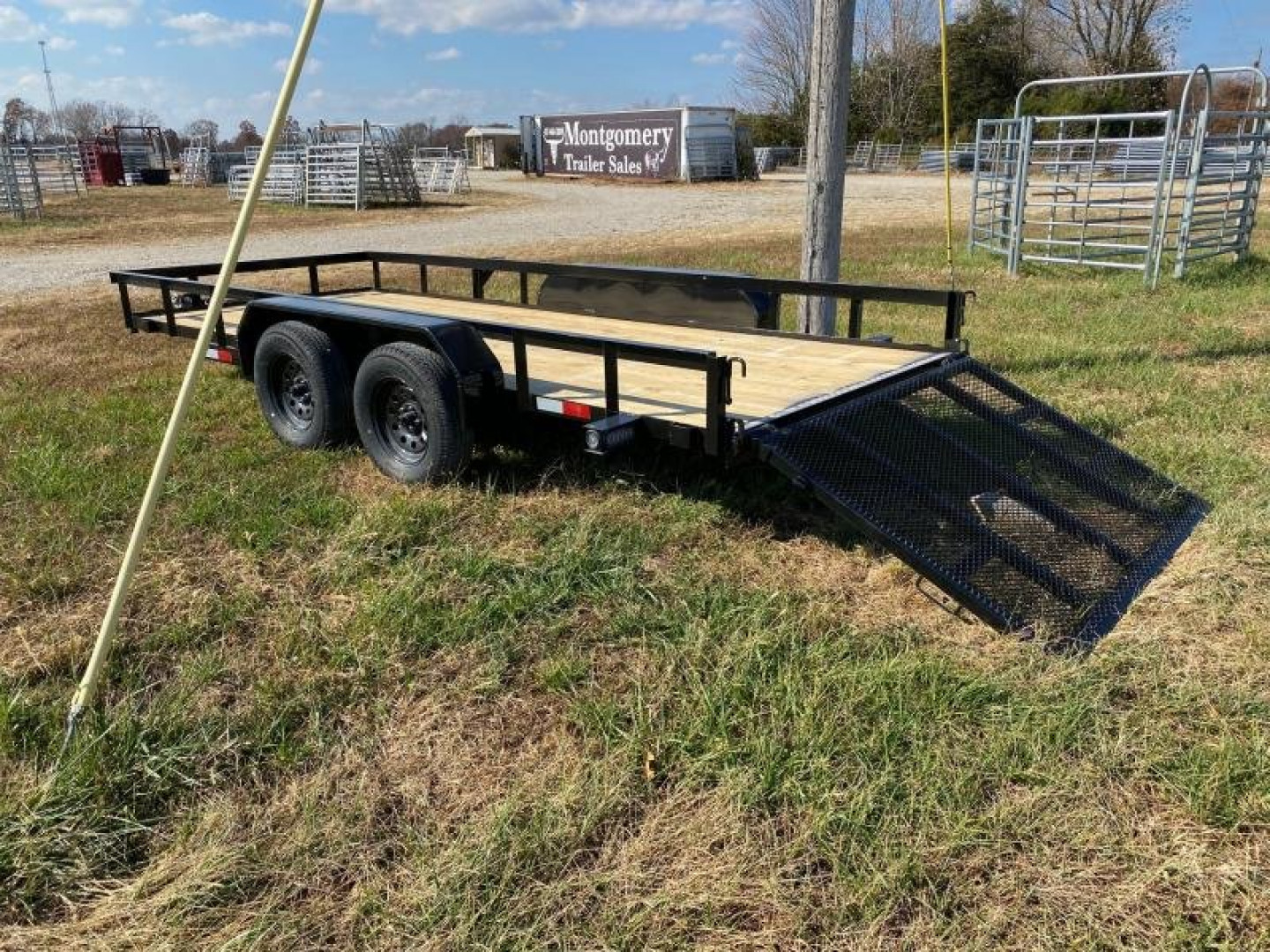 New 2025 STAG Trailers 16' Utility Trailer