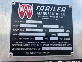 Used 2016 Other WW Horse Trailer