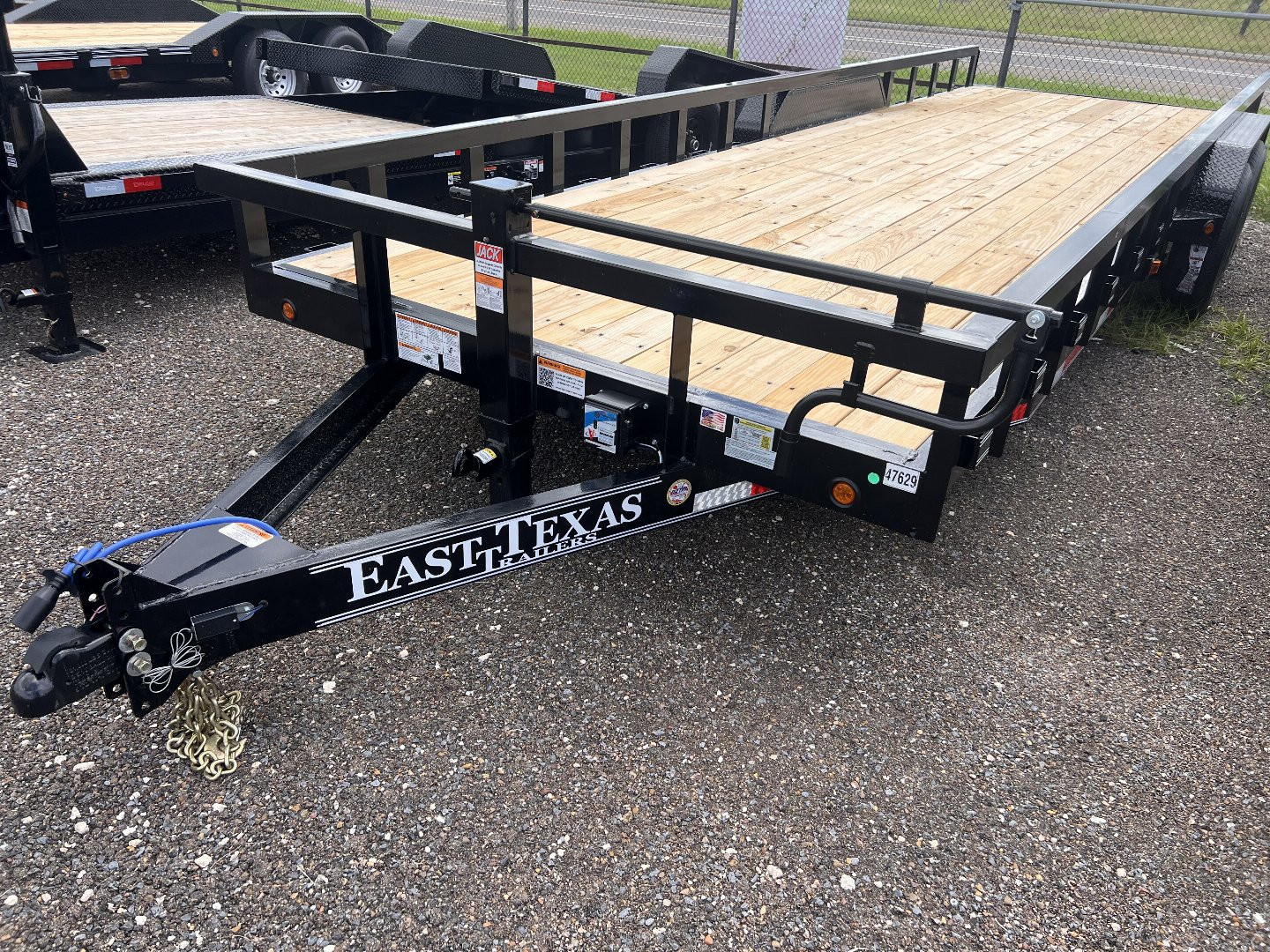 New 2026 East Texas Trailers 83x24ft Heavy Duty Equipment Trailer