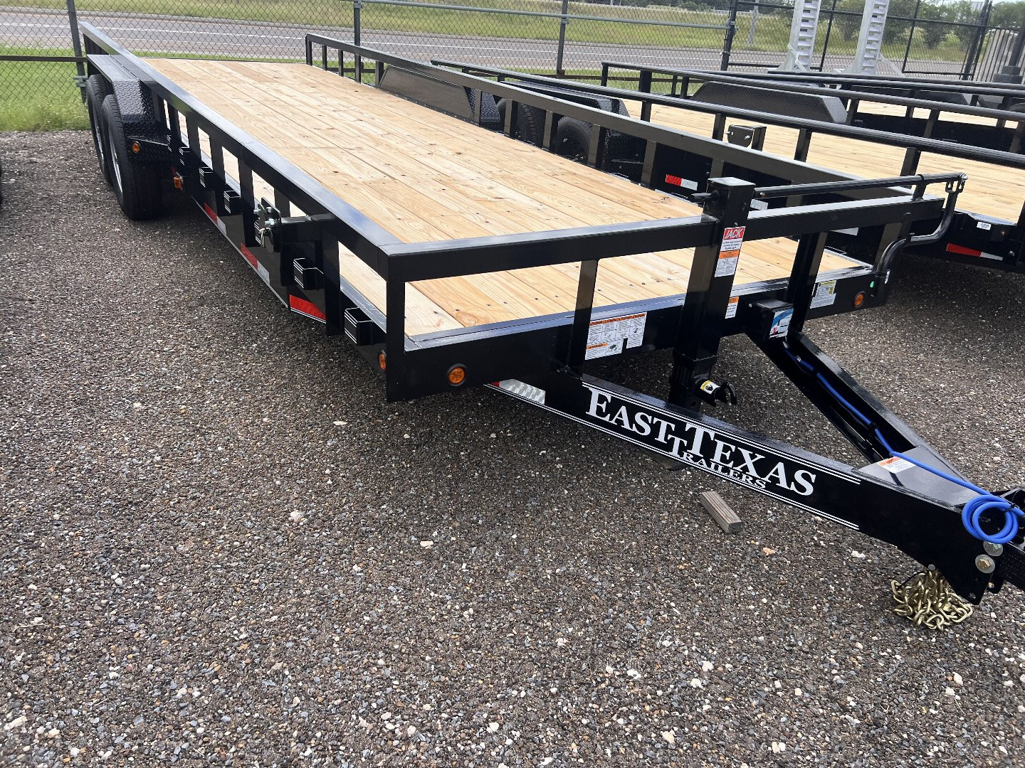 New 2026 East Texas Trailers 83x24ft Heavy Duty Equipment Trailer