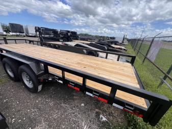 New 2026 East Texas Trailers 83x24ft Heavy Duty Equipment Trailer