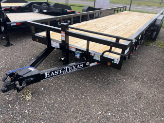New 2026 East Texas Trailers 83x24ft Heavy Duty Equipment Trailer