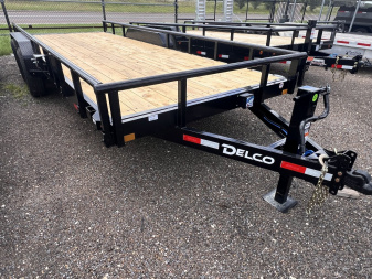 New 2025 Delco Trailers 83x20ft Equipment Trailer