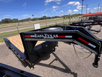 New 2026 East Texas Trailers 102x24ft Gooseneck Equipment Trailer