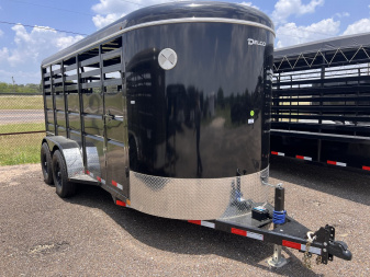 New 2025 Delco Trailers 6x16ft Livestock Trailer