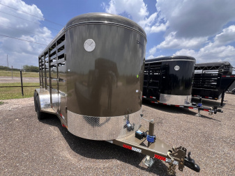 New 2025 Delco Trailers 6x16ft Livestock Trailer