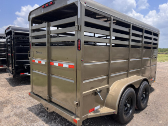 New 2025 Delco Trailers 6x16ft Livestock Trailer