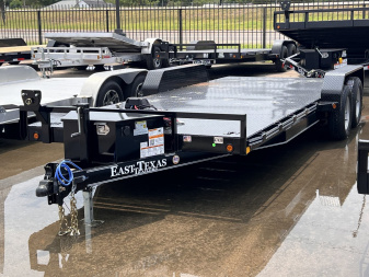 New 2026 East Texas Trailers 83x20ft Car Hauler w/Winch