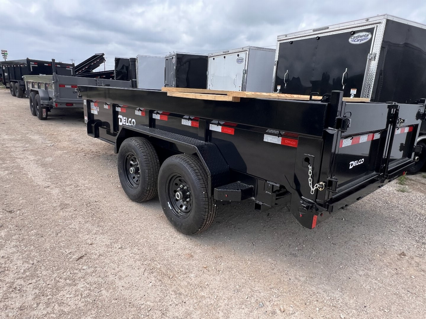 New 2025 Delco Trailers 83x14ft Telescopic Dump Trailer