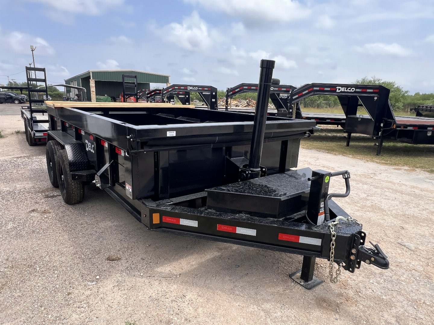 New 2025 Delco Trailers 83x14ft Telescopic Dump Trailer