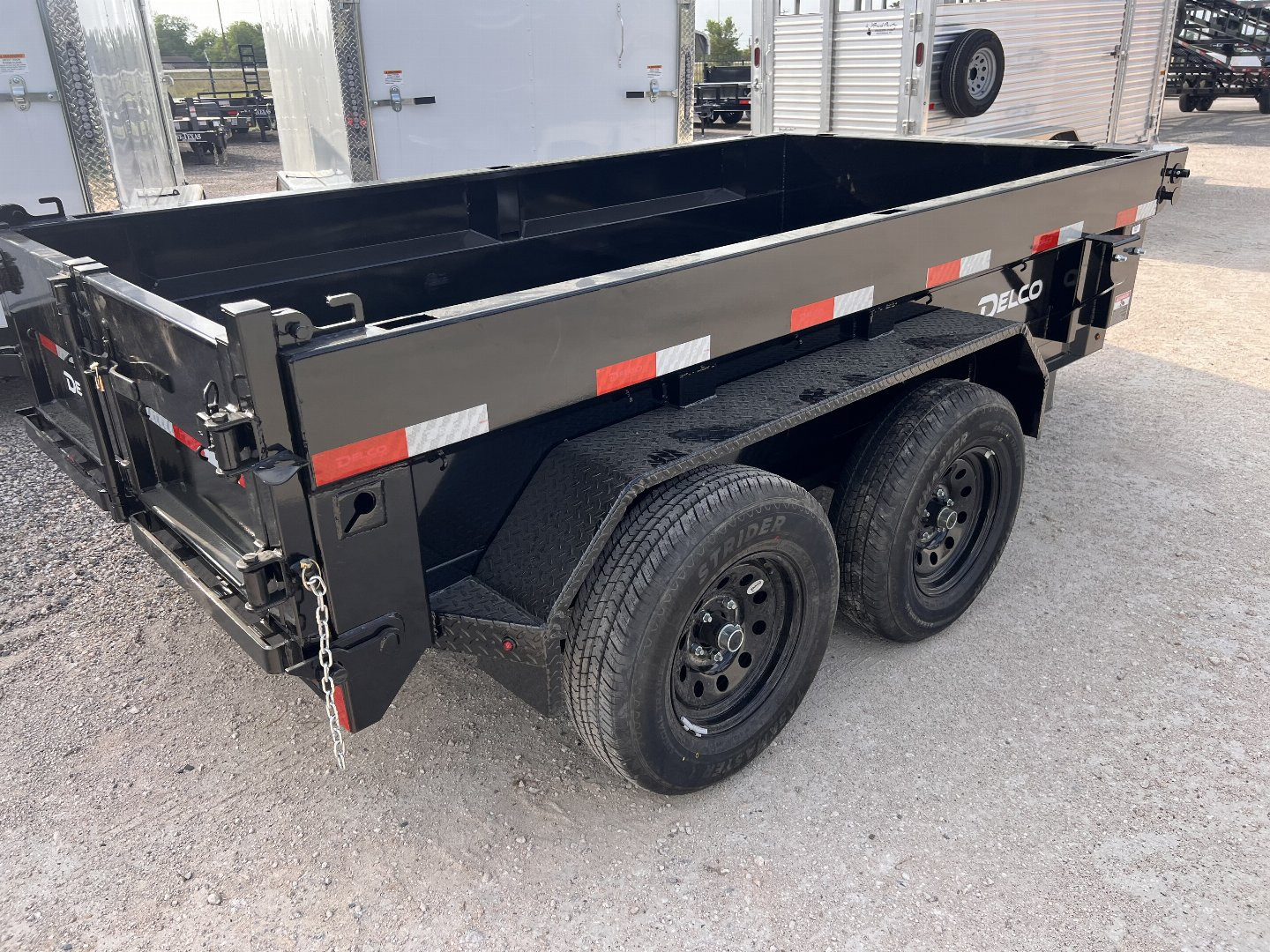 New 2025 Delco Trailers 5x10ft Dump Trailer