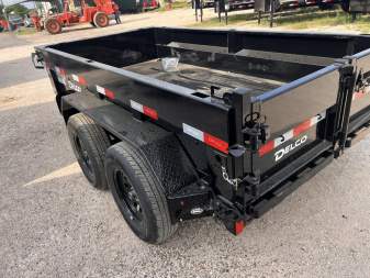 New 2025 Delco Trailers 5x10ft Dump Trailer