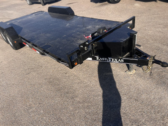 New 2025 East Texas Trailers 83x20ft Medium Duty Car Hauler w/ Winch