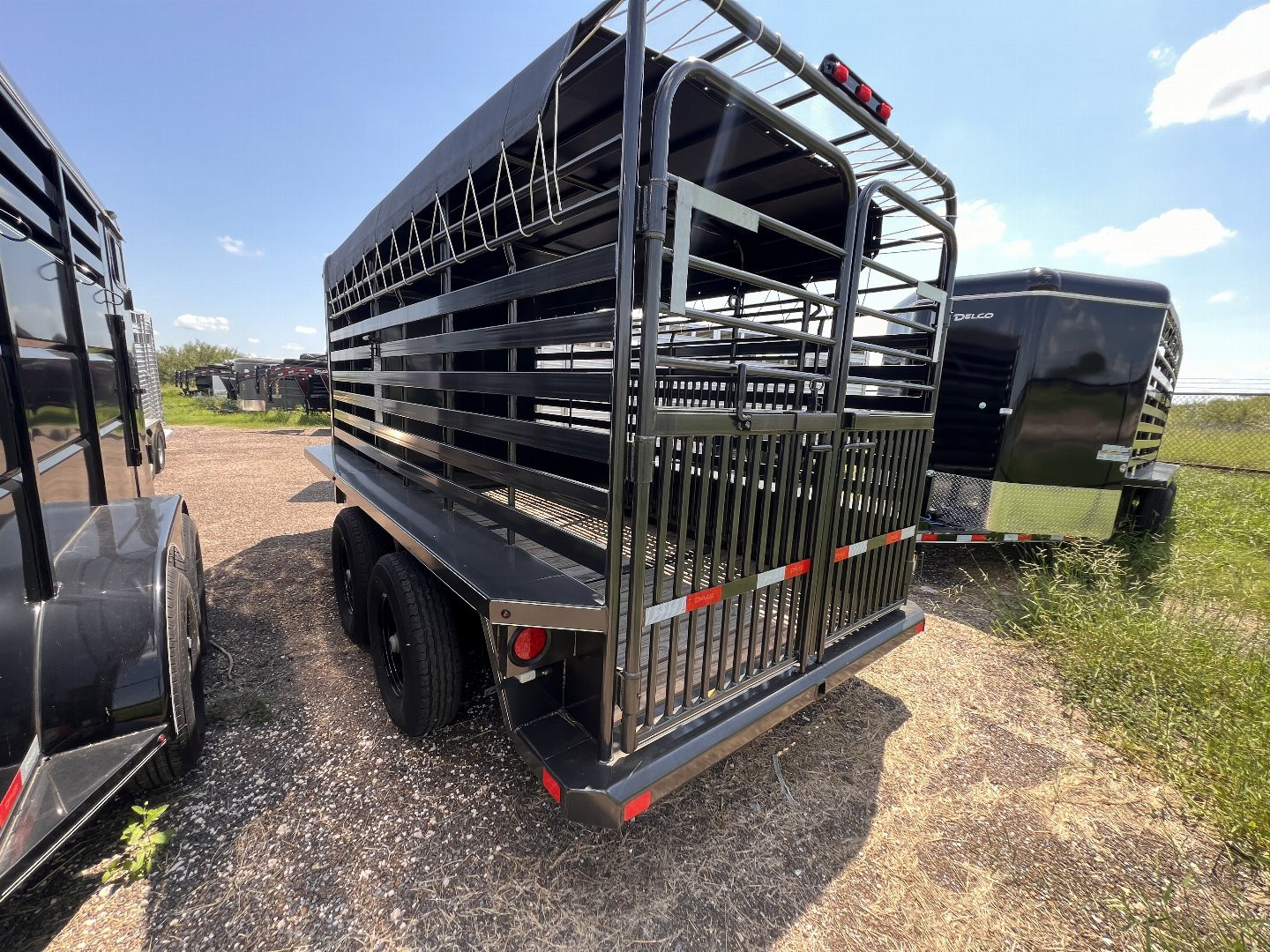 New 2024 Delco Trailers 6x16ft LiveStock Trailer