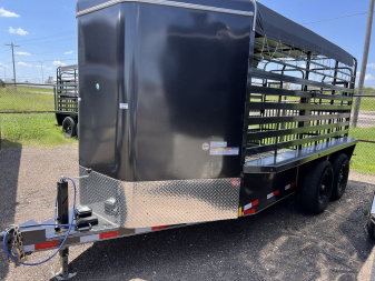 New 2024 Delco Trailers 6x16ft LiveStock Trailer