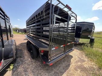 New 2024 Delco Trailers 6x16ft LiveStock Trailer
