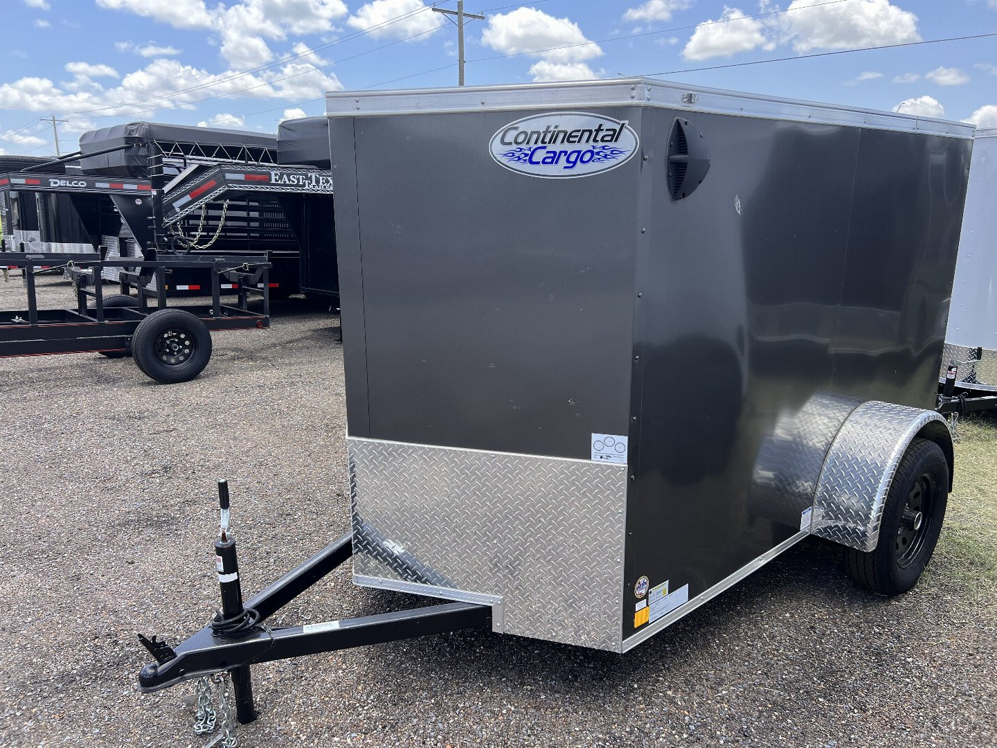 New 2024 Continental Cargo 5x8 Cargo / Enclosed Trailer