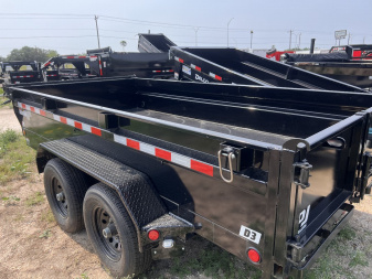 New 2024 PJ Trailers 6x12ft Dump Trailer