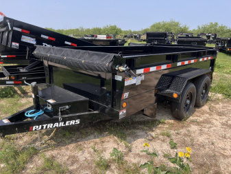 New 2024 PJ Trailers 6x12ft Dump Trailer