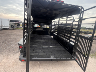 New 2024 Delco Trailers 6.8x16ft Gooseneck Livestock Trailer