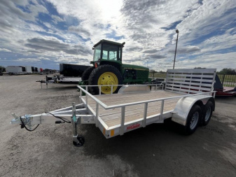 New 2023 High Country Trailers 6.5x14 Utility Trailer Aluminum