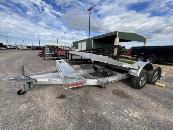 New 2024 High Country Trailers Tilt 7x18 Car Hauler Aluminum
