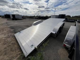 New 2024 High Country Trailers Tilt 7x18 Car Hauler Aluminum