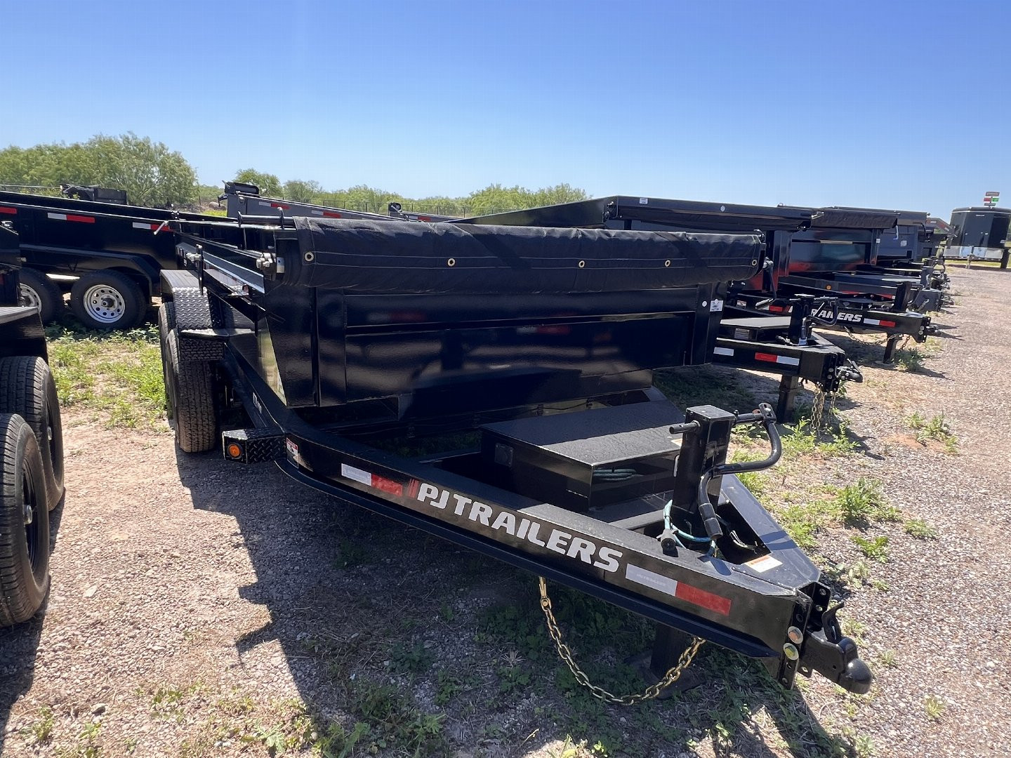 New 2024 PJ Trailers 7x14ft Dump Trailer