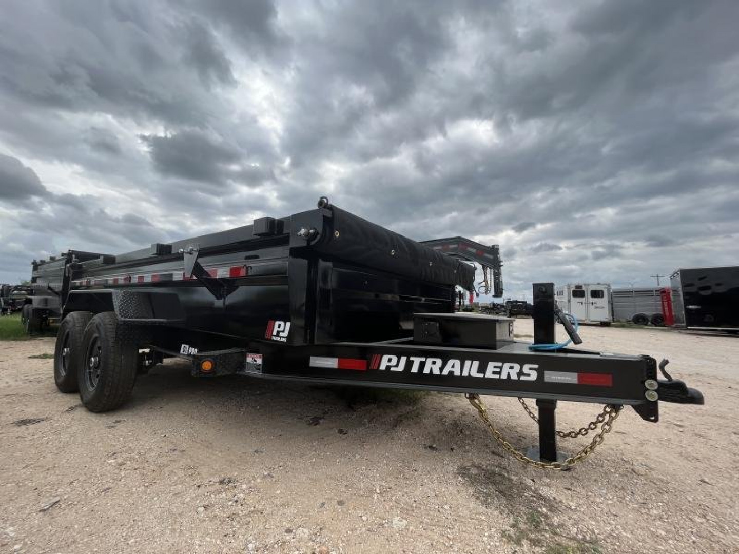 New 2024 PJ Trailers 7x14ft Dump Trailer