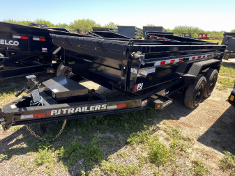 New 2024 PJ Trailers 7x14ft Dump Trailer