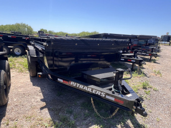 New 2024 PJ Trailers 7x14ft Dump Trailer