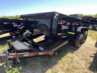 New 2024 Delco Trailers 83x14ft Dump Trailer 14k with 2ft walls