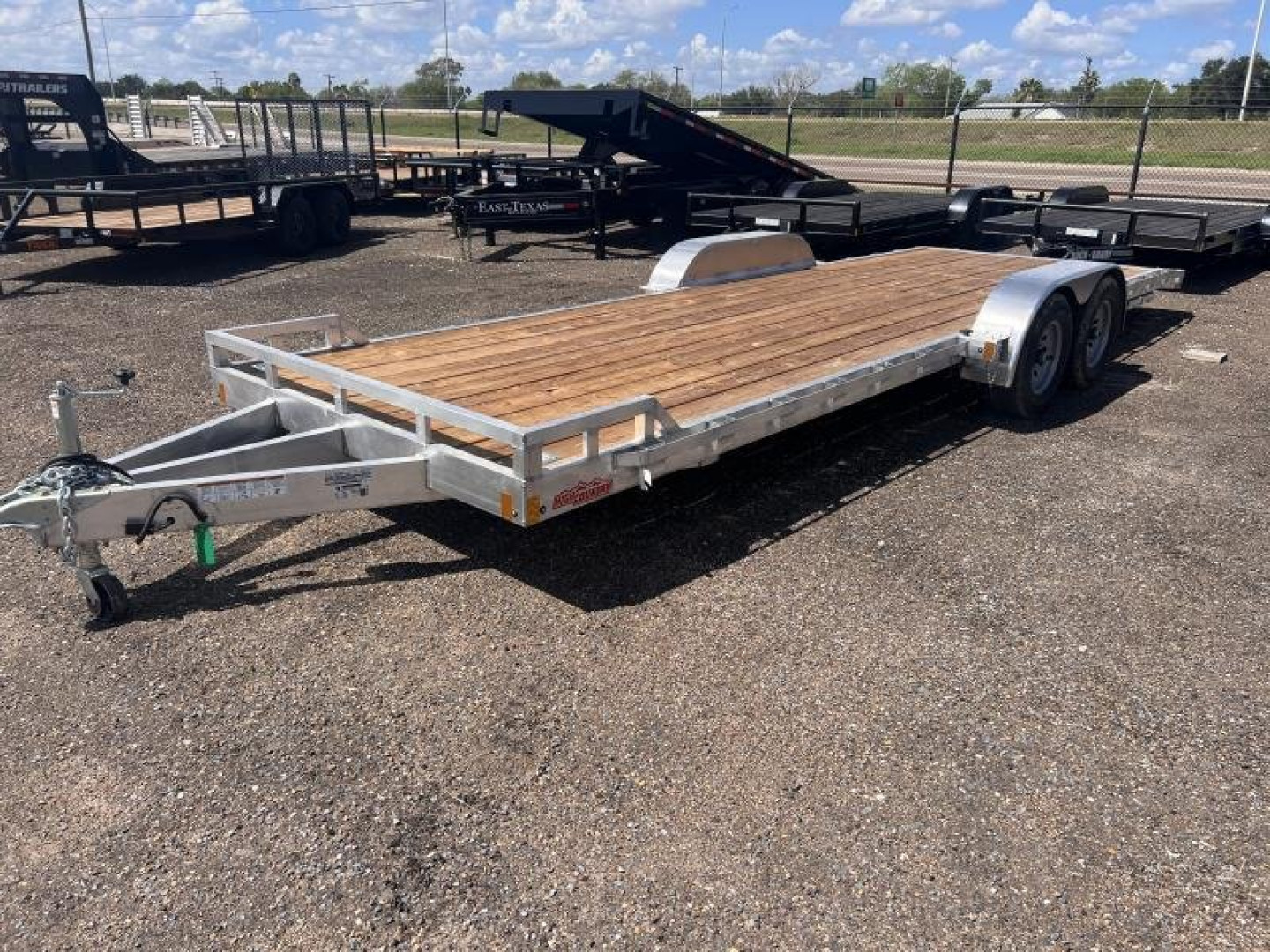 New 2023 ALCOM 83x24ft Aluminum  Car Hauler