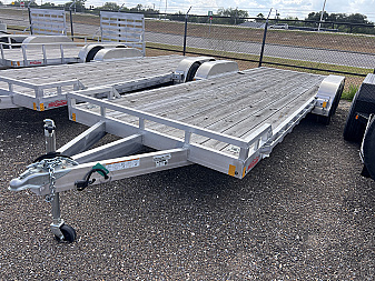New 2023 ALCOM 83x24ft Aluminum  Car Hauler