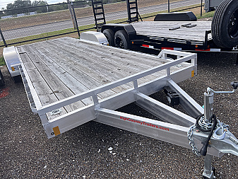 New 2023 ALCOM 83x24ft Aluminum  Car Hauler