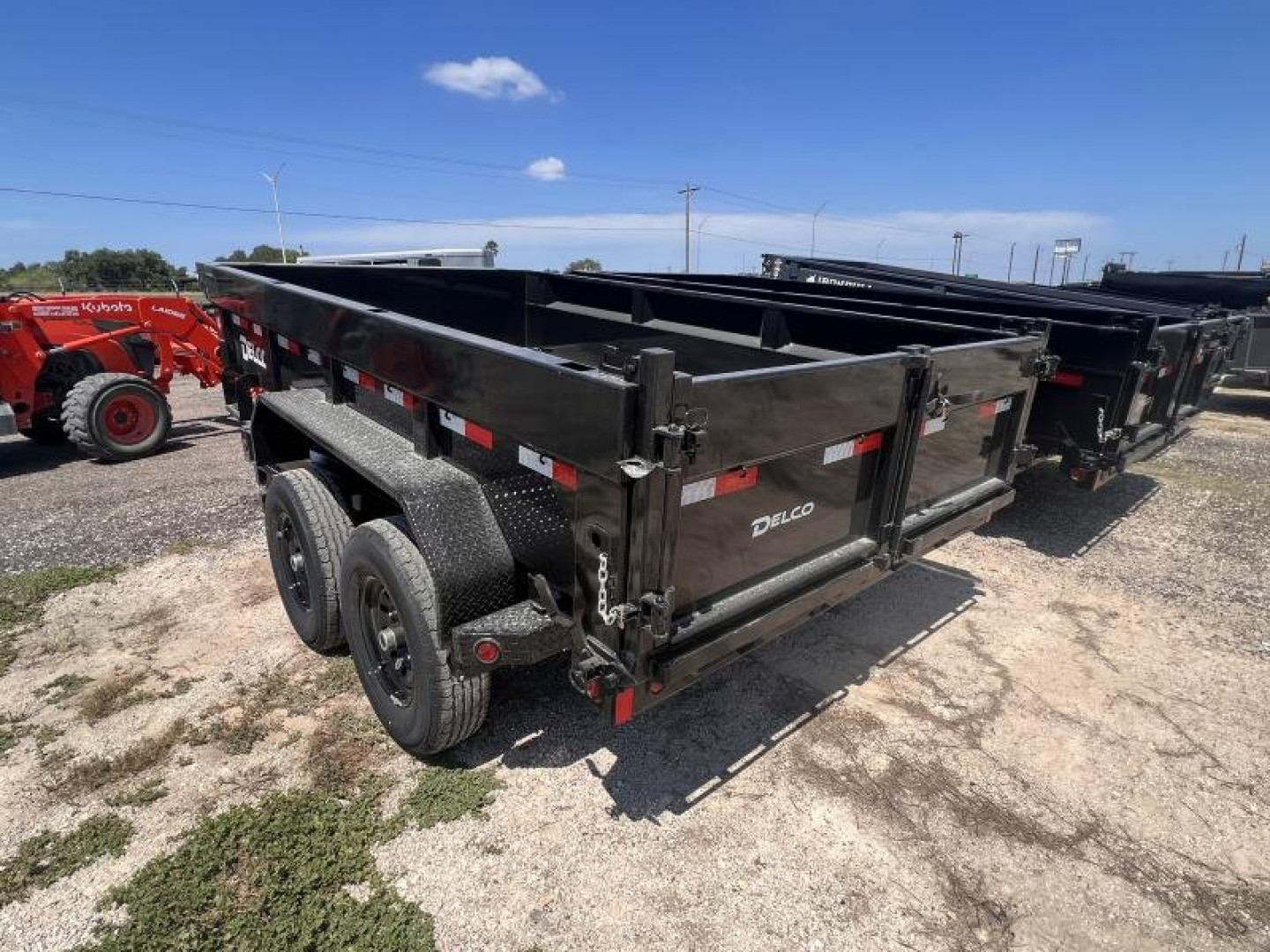 New 2024 Delco Trailers 83x12ft Dump Trailer 14k