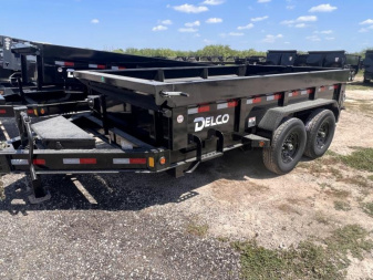 New 2024 Delco Trailers 83x12ft Dump Trailer 14k