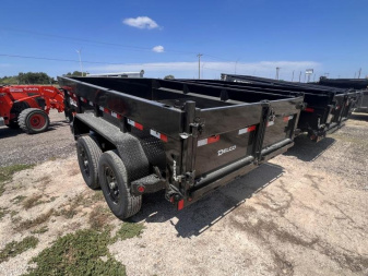 New 2024 Delco Trailers 83x12ft Dump Trailer 14k
