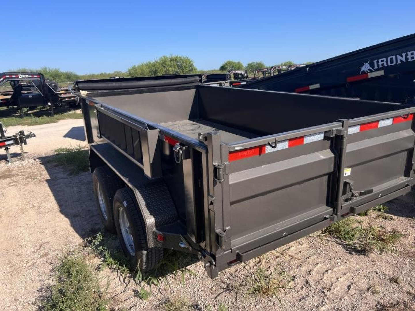 New 2024 East Texas Trailers 77x12ft Dump Trailer