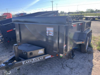 New 2024 East Texas Trailers 77x12ft Dump Trailer