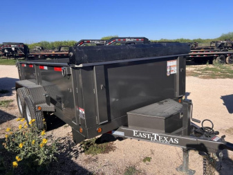 New 2024 East Texas Trailers 77x12ft Dump Trailer
