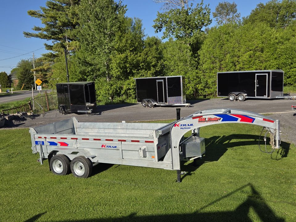 New 2026 K-Trail 7 x 16 HD Expert Series 18700 LBS GVWR Dump Trailer